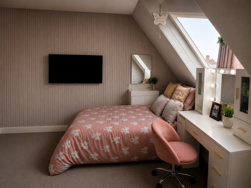 Lot: 69 - ATTRACTIVE PAIR OF SEMI-DETACHED HOUSES - 3 Mays Road - Bedroom two